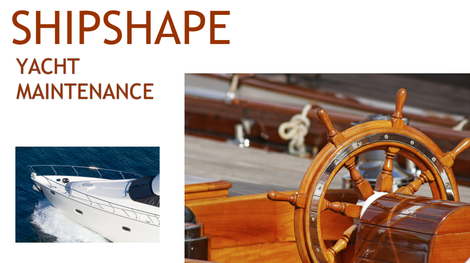 SHIPSHAPE<br />Yacht Repair and Maintenance